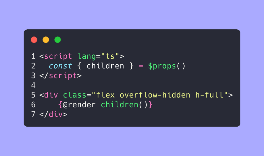 ndom91's tweet image. TIL: With #Svelte5 deprecating slots and moving to Runes, and now also warning about them 😅, I was wondering how to replace my unnamed slots with snippets. 

Turns out there&apos;s also a new `children` prop, ala React, that you can render like any other snippet!