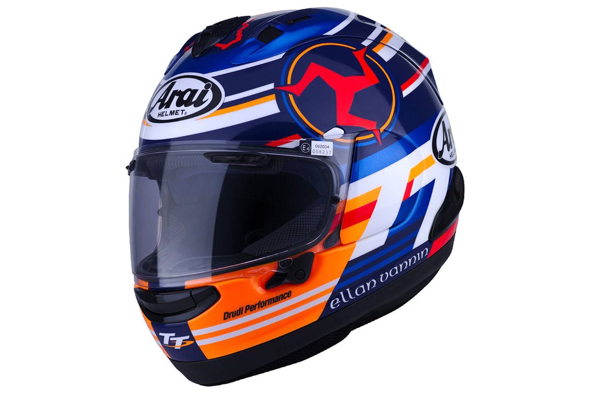 Check out Arai's 15th TT special edition lid. It's certainly a looker, but is it worth the hefty price tag? ow.ly/6AUq50RlY0s