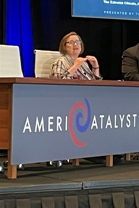 Last Friday, FHA Commissioner Julia Gordon participated in a panel session at the AmeriCatalyst 'Going to Extremes' conference where she focused her remarks on the importance of recognizing, understanding, and measuring the impacts of climate change on the nation's housing stock.