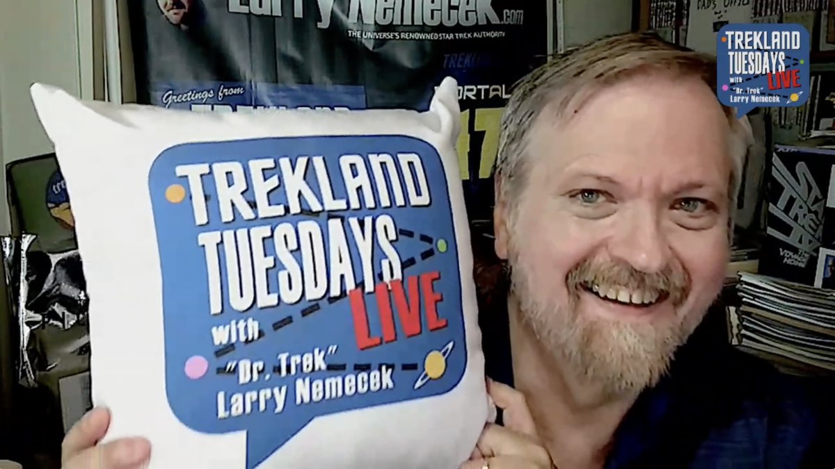 IN 60!

'No #Filler: #RIPJohnTrimble— and a #StarTrek Unboxing!” | #348 #Trekland Tuesdays LIVE,  w YouTube SuperChat and more: 1p PT/4p ET/ 9p UK/ 10p CET: YT bit.ly/3hzTZXE or Twitch: bit.ly/3Jidpzb —or FBk bit.ly/2sVCtbj