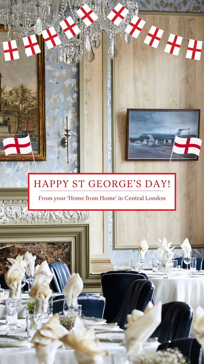 Happy St George’s Day from the Royal Air Force Club 🏴󠁧󠁢󠁥󠁮󠁧󠁿