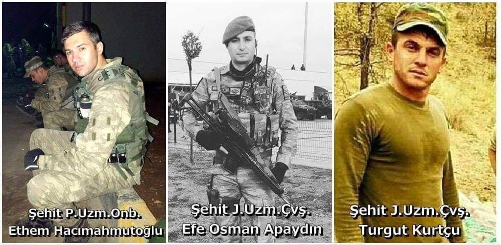 Şehitlerini Unutma ! Şehit Ethem Hacımahmutoğlu - 23 Nisan 2016 / Mardin Şehit Turgut Kurtçu - 23 Nisan 2017 / Şırnak Şehit Efe Osman Apaydın - 23 Nisan 2017 / Şırnak Pencereden baktığınızda güneşi esirgemiyorsa gökyüzü,birileri yaşadığınız günlerin bedelini ödediği içindir.