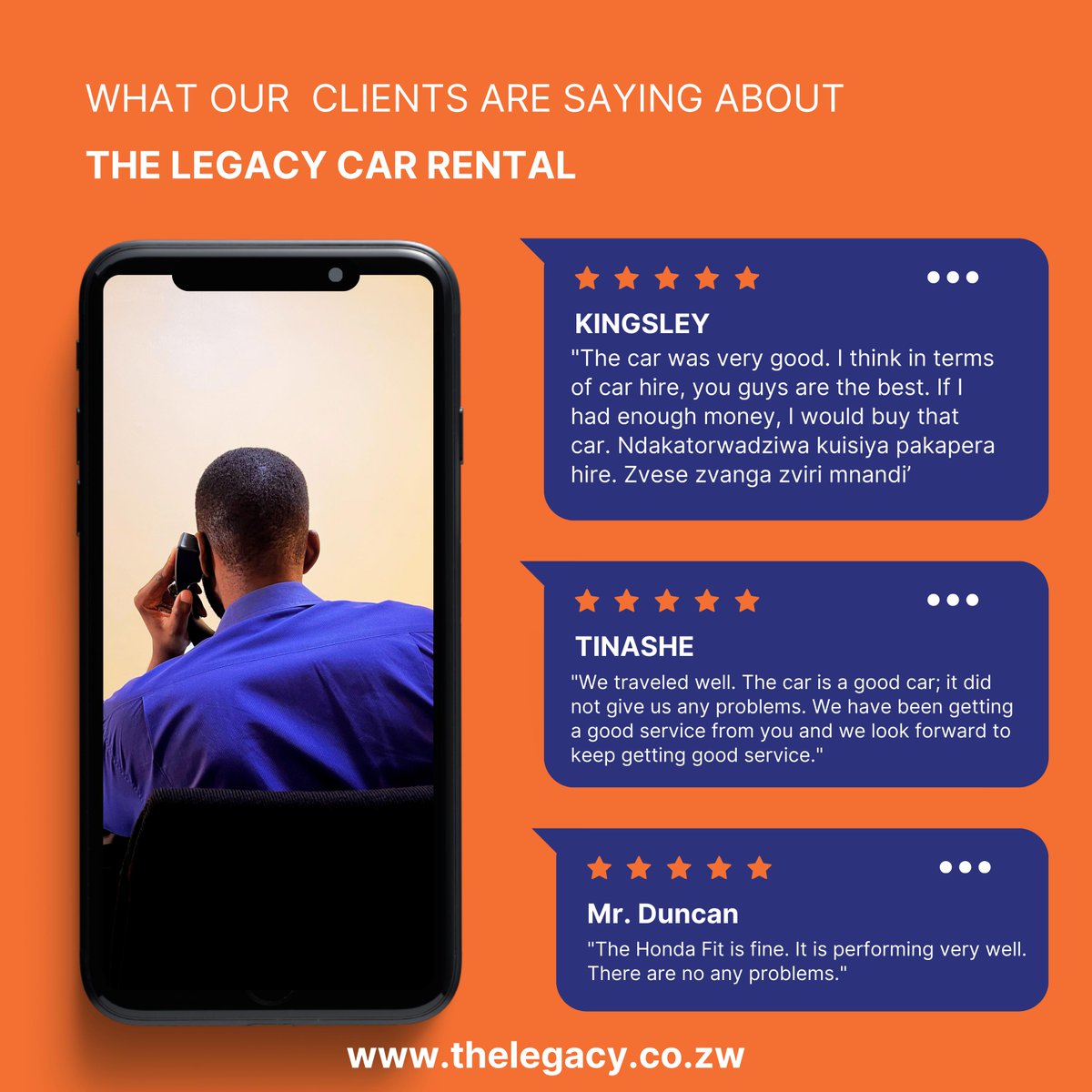 Our customers are our top priority and their feedback speaks volumes. Join the Legacy family today and experience the love for yourself. #ClientLove #happyclient #customerfeedback #customersatisfaction #TheLegacy