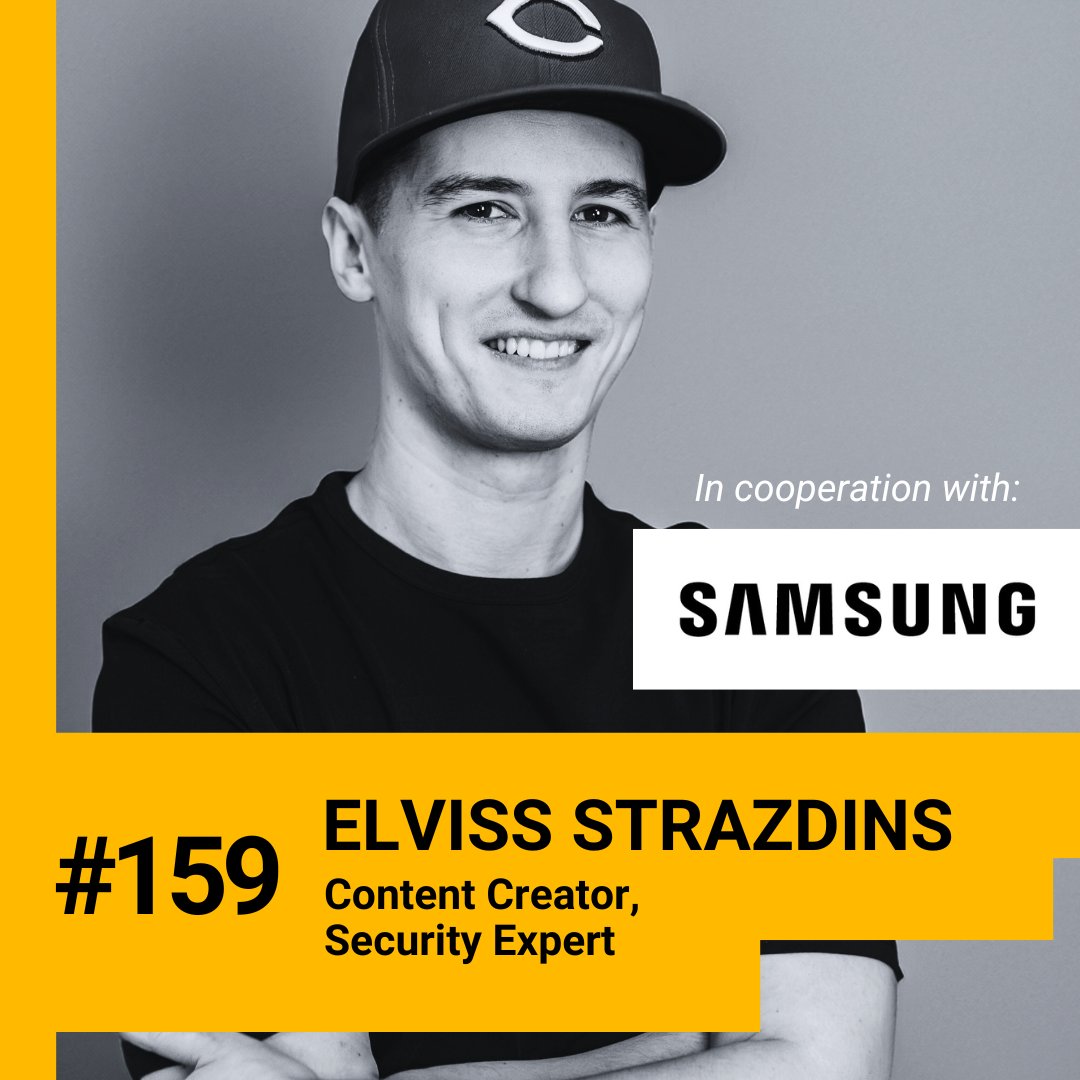 The Pursuit of Scrappiness Podcast (@scrappinesspod) on Twitter photo In new episode (159) meet <a href="/elnormous/">Elviss Strazdiņš 🇱🇻 🇺🇦</a>— experienced software engineer, content creator, and #security guru.
🎧 How to become more productive & What to avoid unless you want to get scammed 👇
bit.ly/4aSBaKU
---Powered by a special AI collaboration with <a href="/Samsung/">Samsung Electronics</a>! In new episode (159) meet <a href="/elnormous/">Elviss Strazdiņš 🇱🇻 🇺🇦</a>— experienced software engineer, content creator, and #security guru.
🎧 How to become more productive & What to avoid unless you want to get scammed 👇
bit.ly/4aSBaKU
---Powered by a special AI collaboration with <a href="/Samsung/">Samsung Electronics</a>!