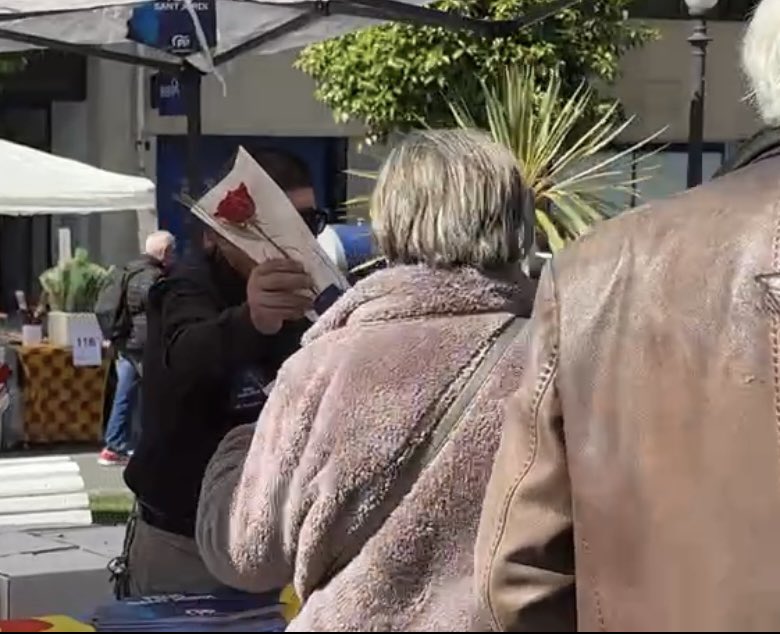 El <a href="/pp_tarragona/">PP Tarragona</a> REGALANT roses mentre al davant hi ha dues floristeries que tindran problemes per vendre les seves.

Espero que després no tinguin la cara de parlar del petit comerç.. #Tarragona #Tgn