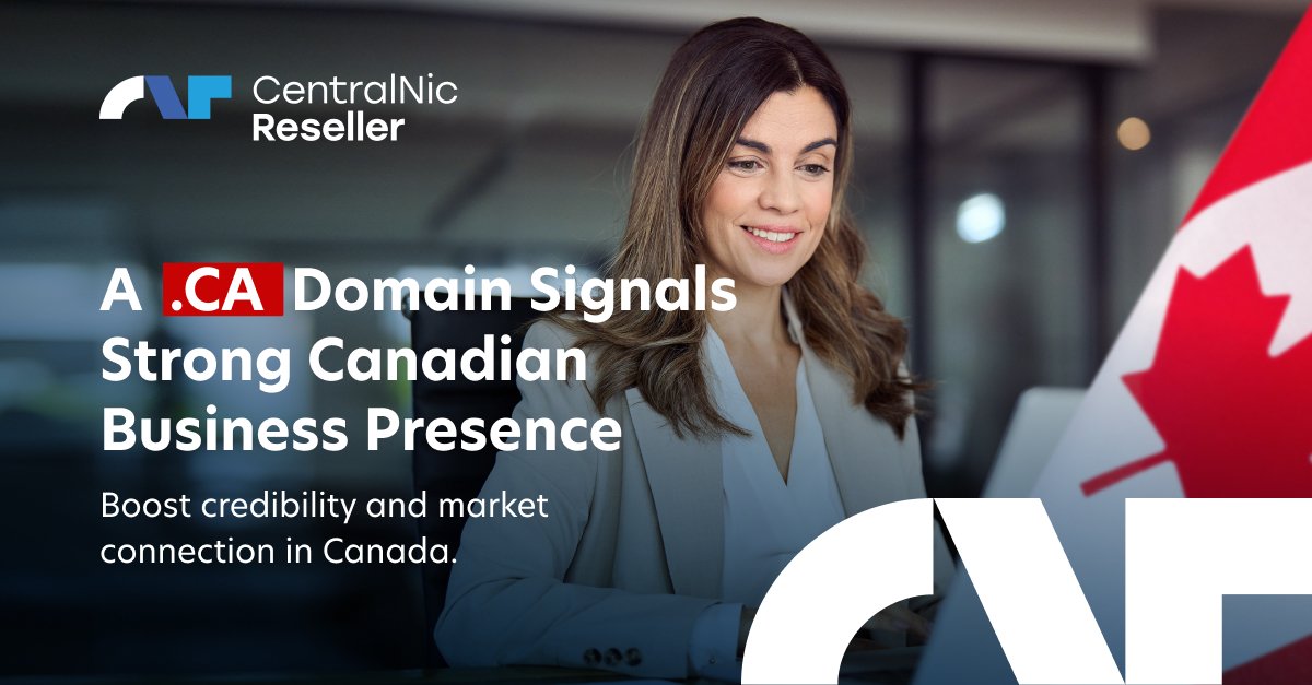 Boost your offerings with .CA domains! Establish trust, enhance client credibility, and capture the Canadian market. 🍁 Start reselling today! #DomainReseller #Canadadomains! 🍁