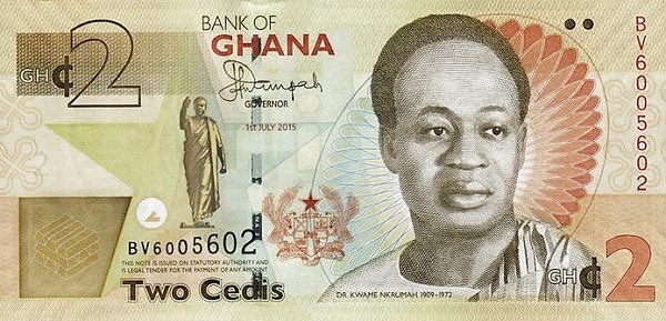 Be honest, when was the last time you saw a 2 cedi note😂?