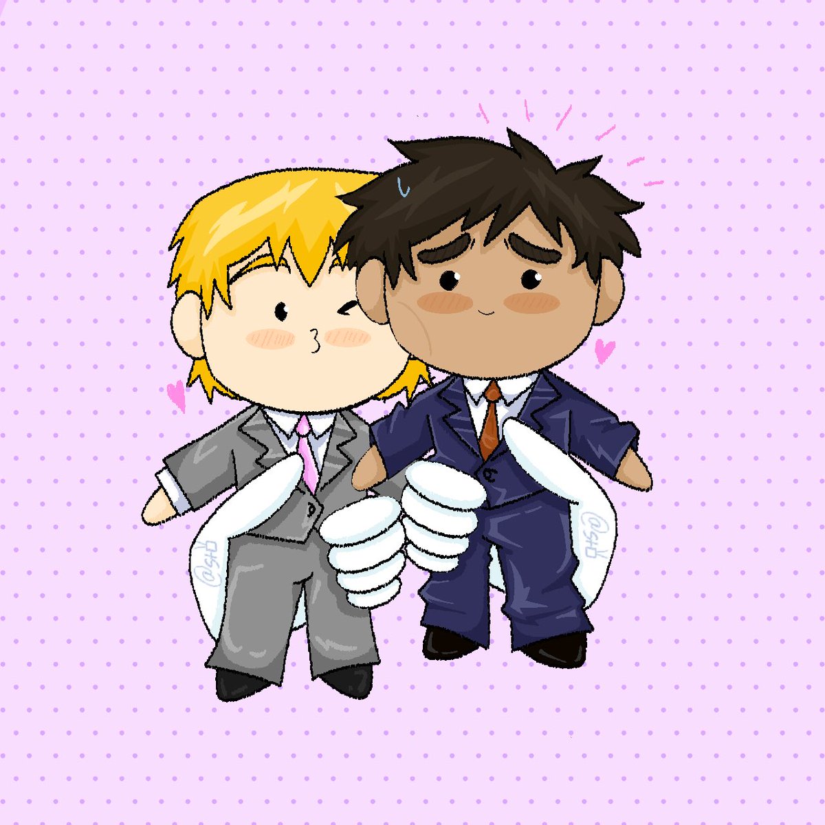 Plushie Reigen and Serizawa for today :))

#Reigenarataka #serizawakatsuya #reigenarataka #SerizawaKatsuya #serirei