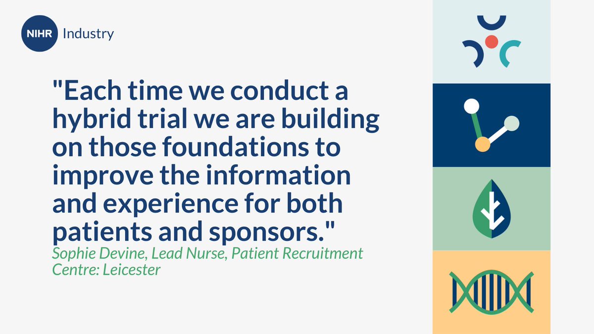 Looking to deliver trials with decentralised elements in the UK?

Read a recent case study to discover how our Patient Recruitment Centres are going from strength to strength in their delivery of decentralised & hybrid #ClinicalTrials.

nihr.ac.uk/case-studies/a…