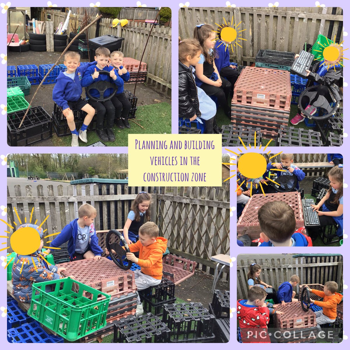 ☀️FC1☀️We have been taking part in lots of activities so far this week @_OLW_ #outdoorlearningweek One of our favourites has been collecting materials to build bridges for 3 Billy Goats Gruff🐐🌉 We have also enjoyed collecting flowers to creat potions in the Mud Kitchen🌸🌼🪄