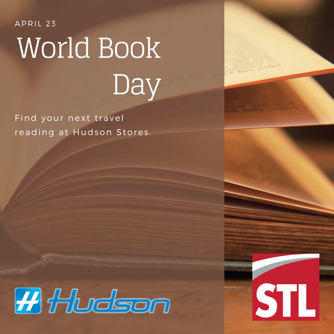 flystl's tweet photo. Enjoy World Book Day!! Find your next travel reading at Hudson Stores in STL. 📚📖📕
#FLYSTL #HudsonBookStores #travelliterature #travelreading https://t.co/bNxVE5t1hn