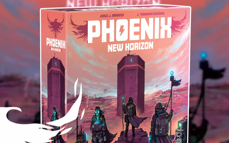 Perro Loko Games anuncia Phoenix New Horizon bit.ly/phoenixnewhori… #juegosdemesa @PerrolokoGames @gatotonto