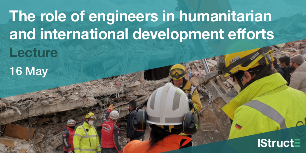 This panel discussion at our London HQ provides insight into how structural engineers can engage ethically and sustainably with humanitarian and development work. *Limited places are available Book your place now: istructe.org/events/hq/2024…