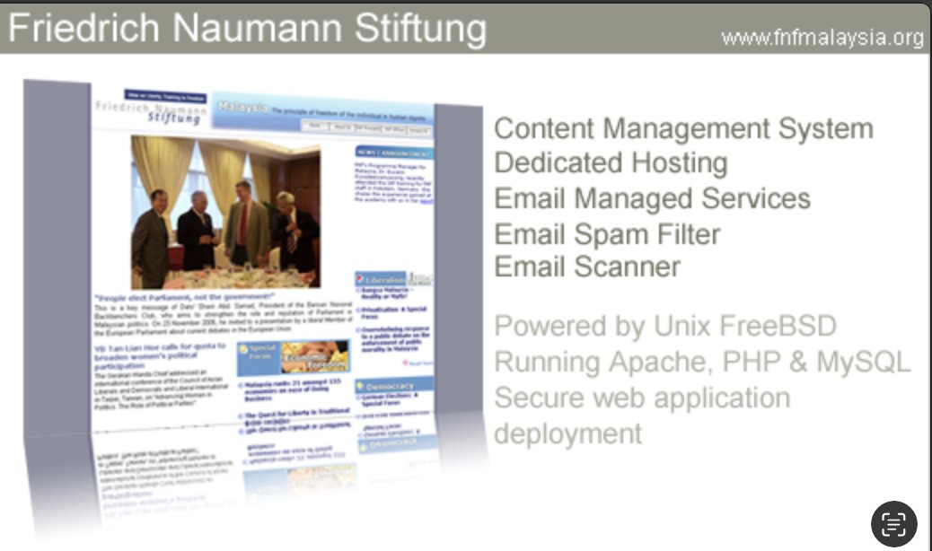 back then FNF website was powered by #freebsd 🤣