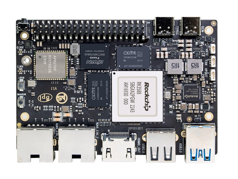 We are excited to provide platinum support for @IloveRockchip RK3588 powered Bananapi M7 designed by @sinovoip and @Armsom_official ! A #free board is waiting for a lucky winner. Apply here: forum.armbian.com/raffles/raffle… to support our work. #sbc #RK3588 #armbian #bananapi