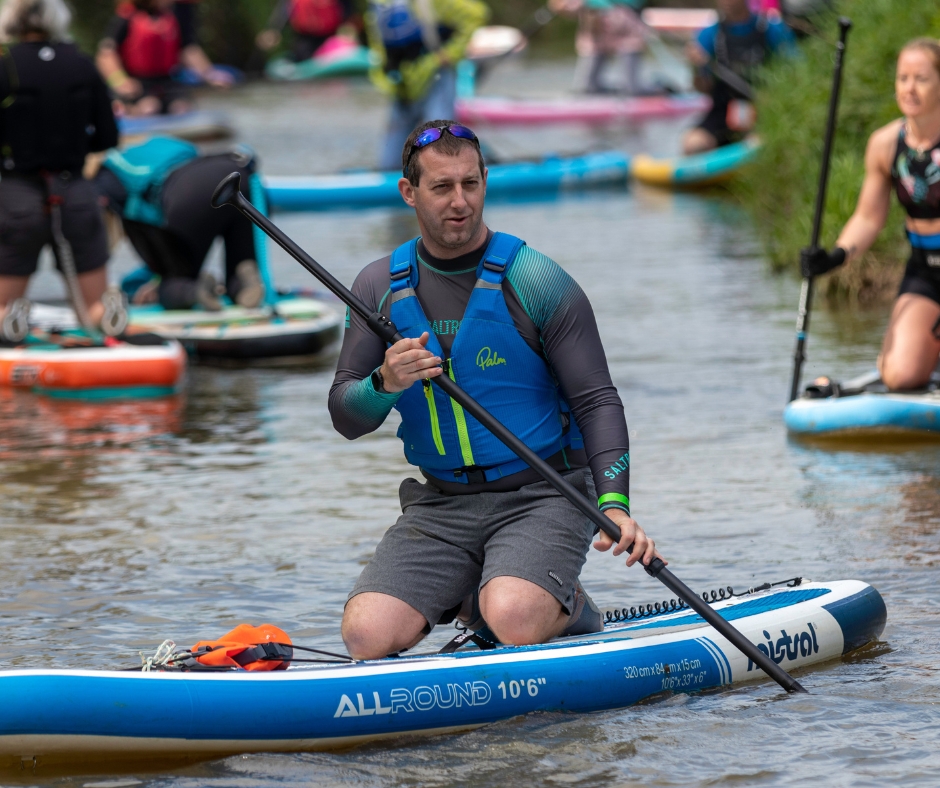 Our Race the Rother #paddleboard event returns to #Bodiam on 12th May!

🏄🏿‍♀️ 3km / 5km Race (all levels)
🏄🏿 Family & Leisure Seekers 
🏄‍♂️ Mega-SUP 2K Team Challenge (teams of 6-8)

Book orlo.uk/YMfTh

#Hastings #Rother #Sussex #EastSussex #FamilyEvents #Teambuilding