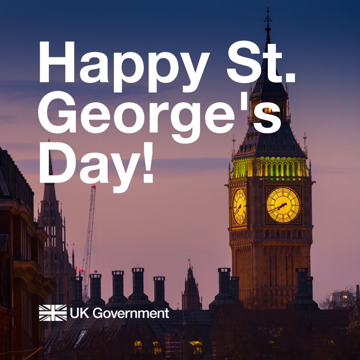 Wishing everyone a happy St. George’s Day!