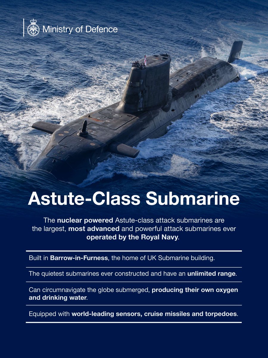 HMS Agamemnon has been officially named as the newest addition to the 🇬🇧 Astute Class fleet. Check out more on the @RoyalNavy's most advanced attack submarine. #DeliveringDefence 👉 ow.ly/jQLx50RlYgT