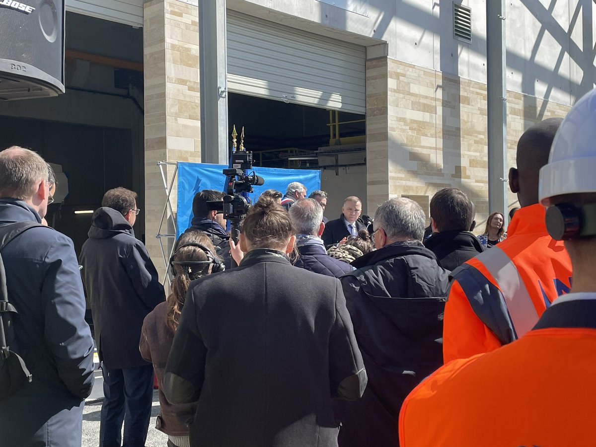 Jour J pour l’inauguration de la station de dépollution des eaux pluviales à #Champigny. Un équipement du Département du @valdemarne_94 qui permet d’améliorer la qualité de l’eau pluviale rejetée dans la Marne ! Un équipement important pour le retour de la baignade.