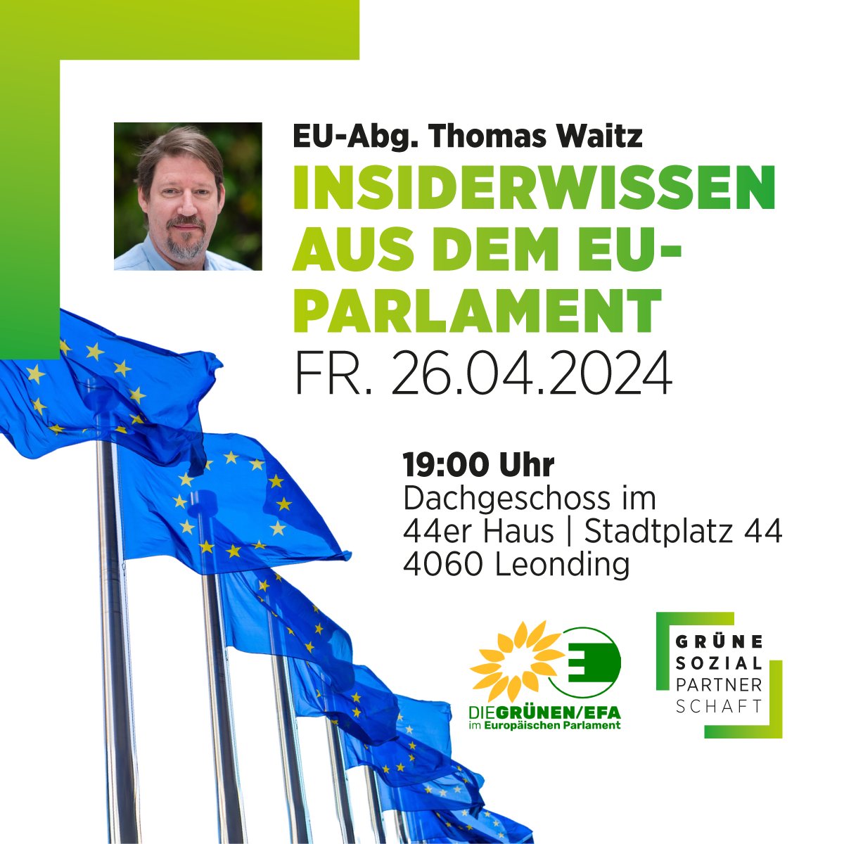 Sei dabei: Gerechte #Wirtschaft für alle, nicht nur einige wenige. Wie wir dort hinkommen können, diskutiere ich diesen Freitag mit @gruenebauern, @GrueWi und @auge_ug in Leonding. #Sozialpartnerschaft