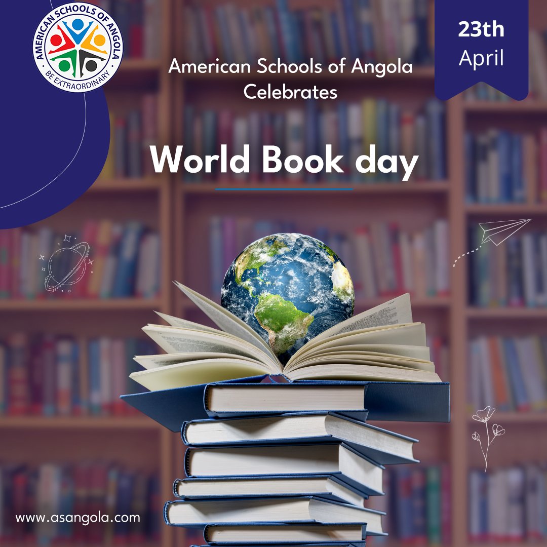 We are celebrating World Book Day, where we honor the enchantment of words, the transformative power of stories, and the boundless wisdom found within every page. 
Please share with us in the comments: What is your favorite book?
#WorldBookDay #ASAngola #BeExtraordinary