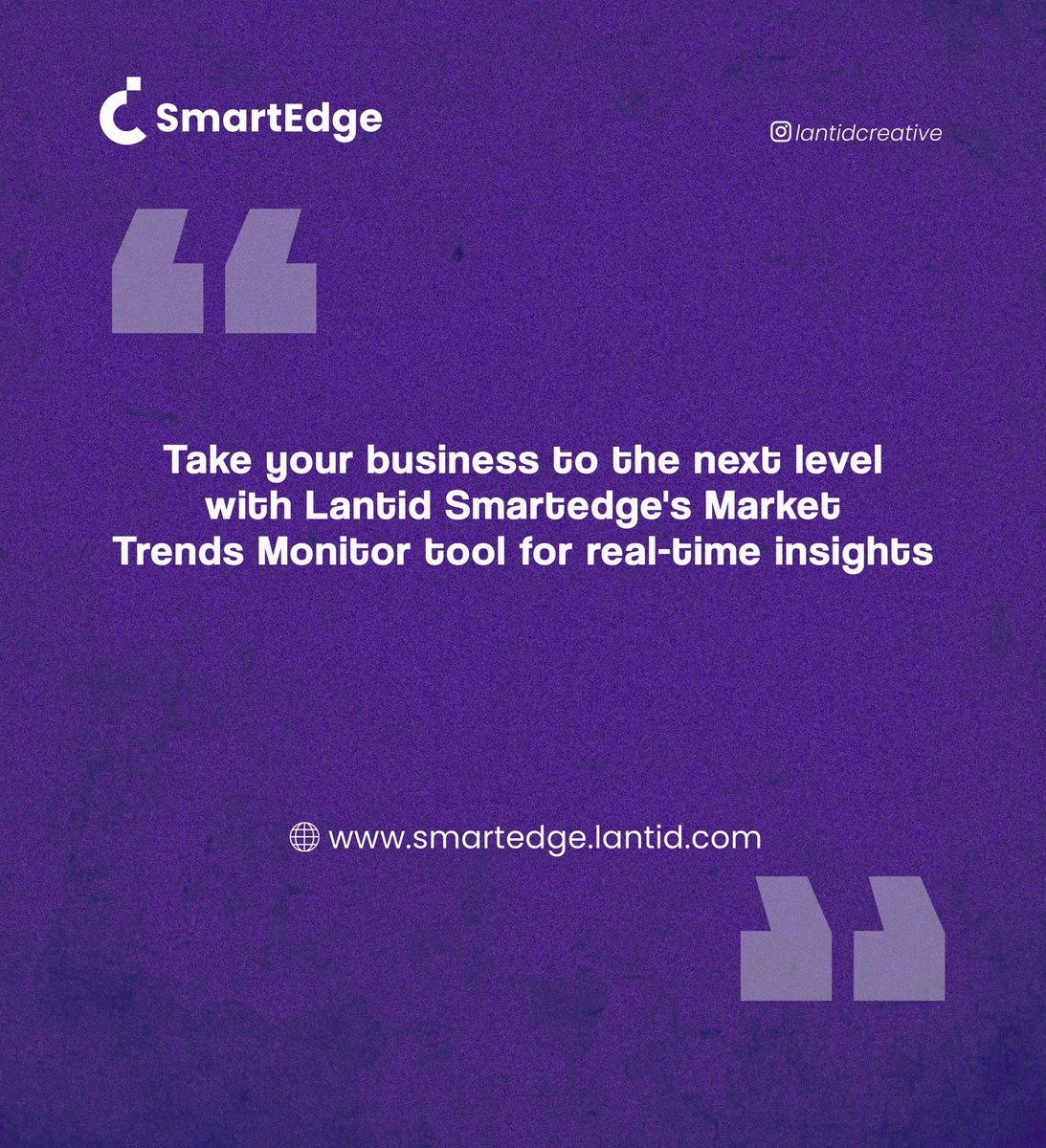 Empower Your Startup with Lantid SmartEdge

🔗 smartedge.lantid.com

#AI #lantidsmartedge #lantid #lantidcreative #business #sme #enterprenuership #businessdevelopment #startup #startupbusiness #competitor #competition #businessstrategy #startupideas #innovation