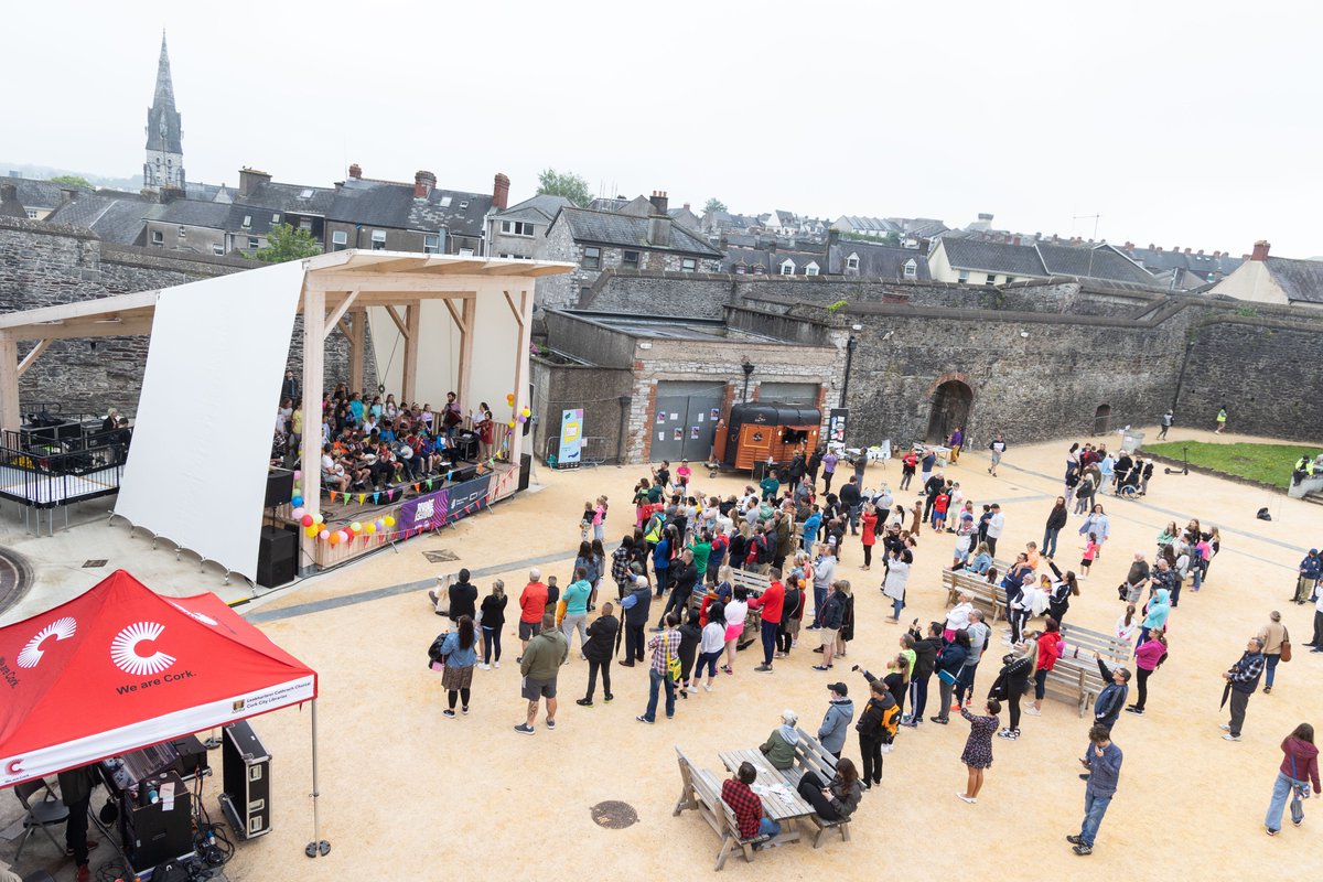 Join us at Elizabeth Fort, Sunday 28th April, for a lineup of entertaining live music performances! Citadel's unique range of voices drawn from the Kinsale Road Direct Provision Centre on stage at 1.15pm Colin McClean's guitar playing talents at 2.45pm All welcome!