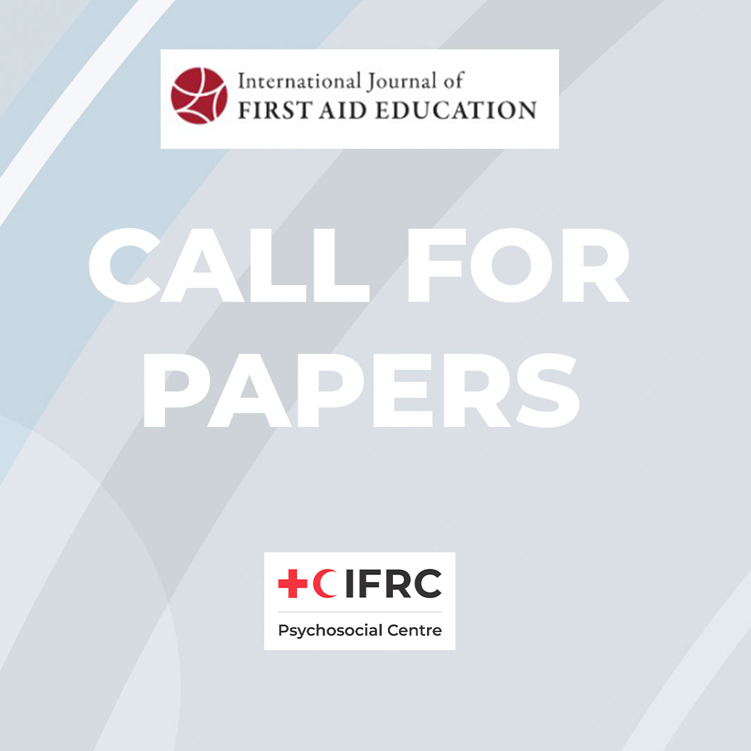 ❗️Call for papers for Mental Health & Psychological First Aid special issue We are all vulnerable to challenges with our mental health, and all experience it differently. However, humanitarian crises such as conflict, exposure to traumatic events, socio-economic deprivation,…