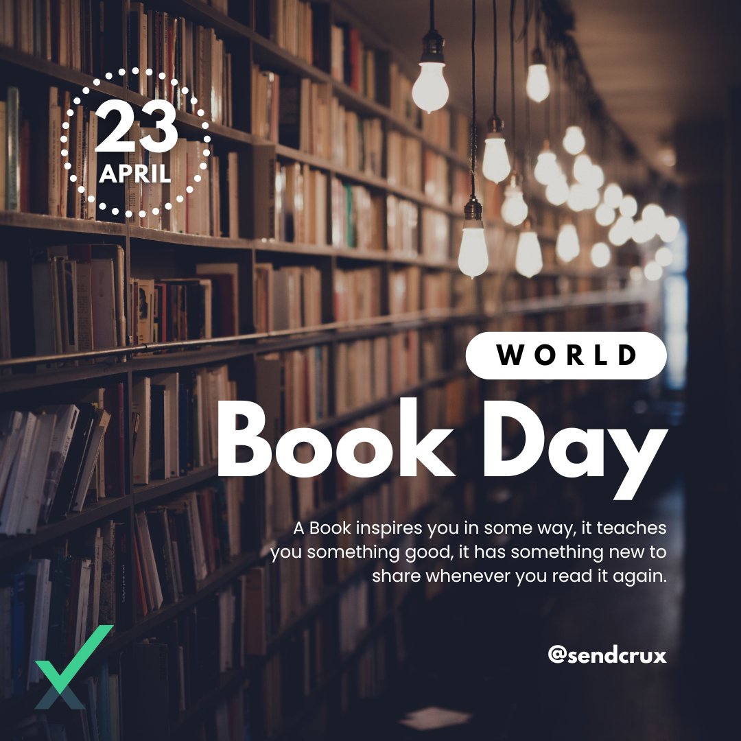 📚 Celebrate the joy of reading and the power of books on World Book Day!

Visit sendcrux.com
or
Contact us sales@sendcrux.com

#WorldBookDay #sendcrux #EmailMarketing #EmailAutomation #AutomationTools #DigitalMarketing #ContentMarketing #EmailStrategy #Emailcampaigns