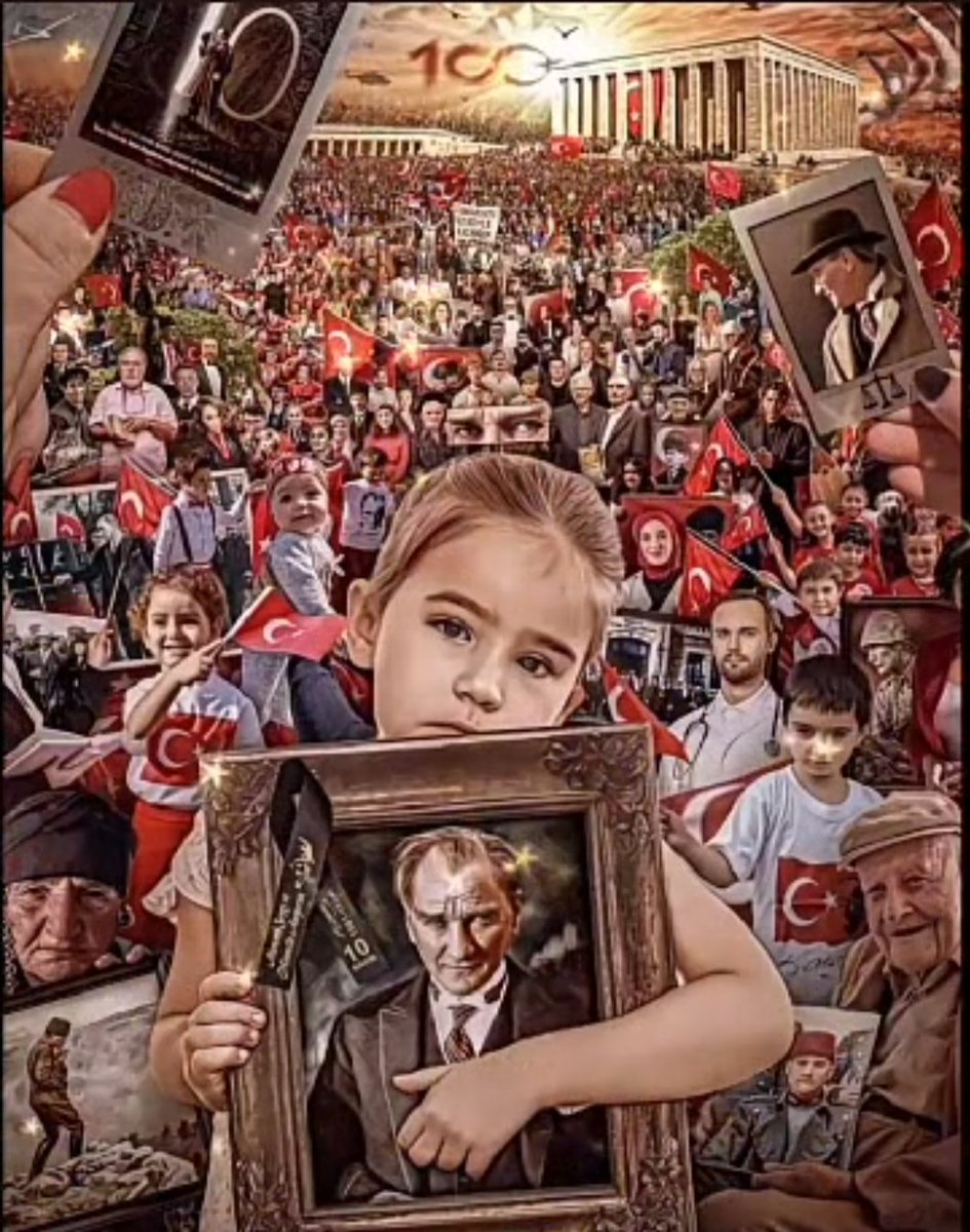Ulu Önder Gazi Mustafa Kemal Atatürk'ün tüm dünya çocuklarına armağanı ettiği En anlamlı #23Nisan Ulusal Egemenlik ve Çocuk Bayramımız kutlu olsun.🇹🇷 #23NisanUlusalEgemenlik