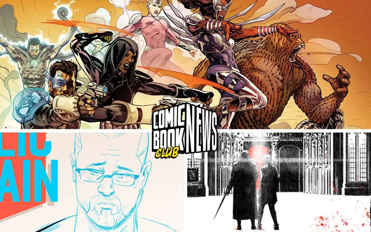 Chip Zdarsky’s Public Domain Returns, Busiek And Nicieza Team Up, Charlie Adlard Pencils Crime OGN | Comic Book Club News For April 23, 2024 dlvr.it/T5tnDJ