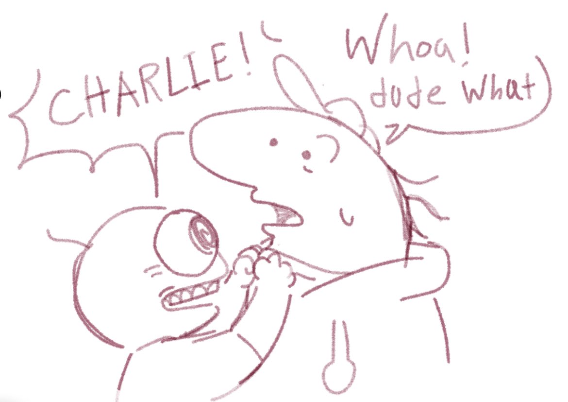 pimlovesu's tweet photo. 1/4 random ass charpim comic https://t.co/cfOsVeoCWd