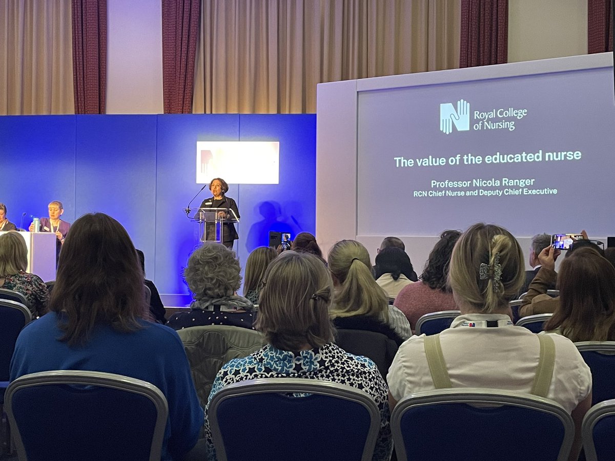 Professor Nicola Ranger asking how we encourage nurses to value their own education @RCNEdForum @theRCN Such an important question @LisaRuthCarroll @debrahickman_ @cathwilson81 @Miffyhs1 @Claire_F1att @LisaLawton70