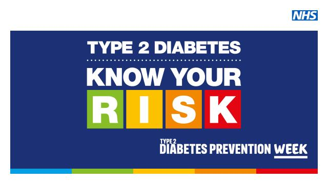 Type 2 Diabetes Prevention Week is taking place from Monday 20th May to Sunday 26th May this year. Diabetes UK joins NHS England as proud campaign partners for this annual awareness week. diabetes.org.uk/get_involved/d…