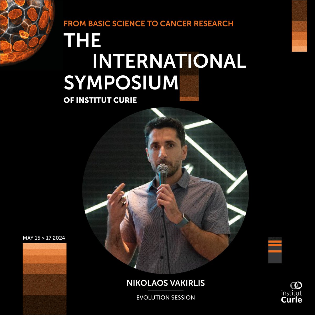 Dive into the evolution session at the 1st International Symposium of @institut_curie, happening from May 15 to 17 at @Maison_Chimie and meet the expert @vakirlis who will give a talk on 'De novo evolution of human microproteins'. #CurieSymposium ➡️ curiesymposium.fr/registration