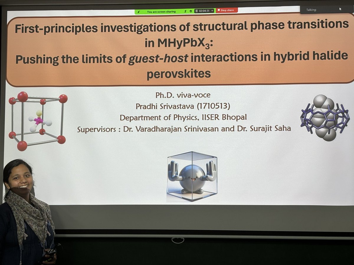 Congratulations to Pradhi from our group for successfully defending her thesis!