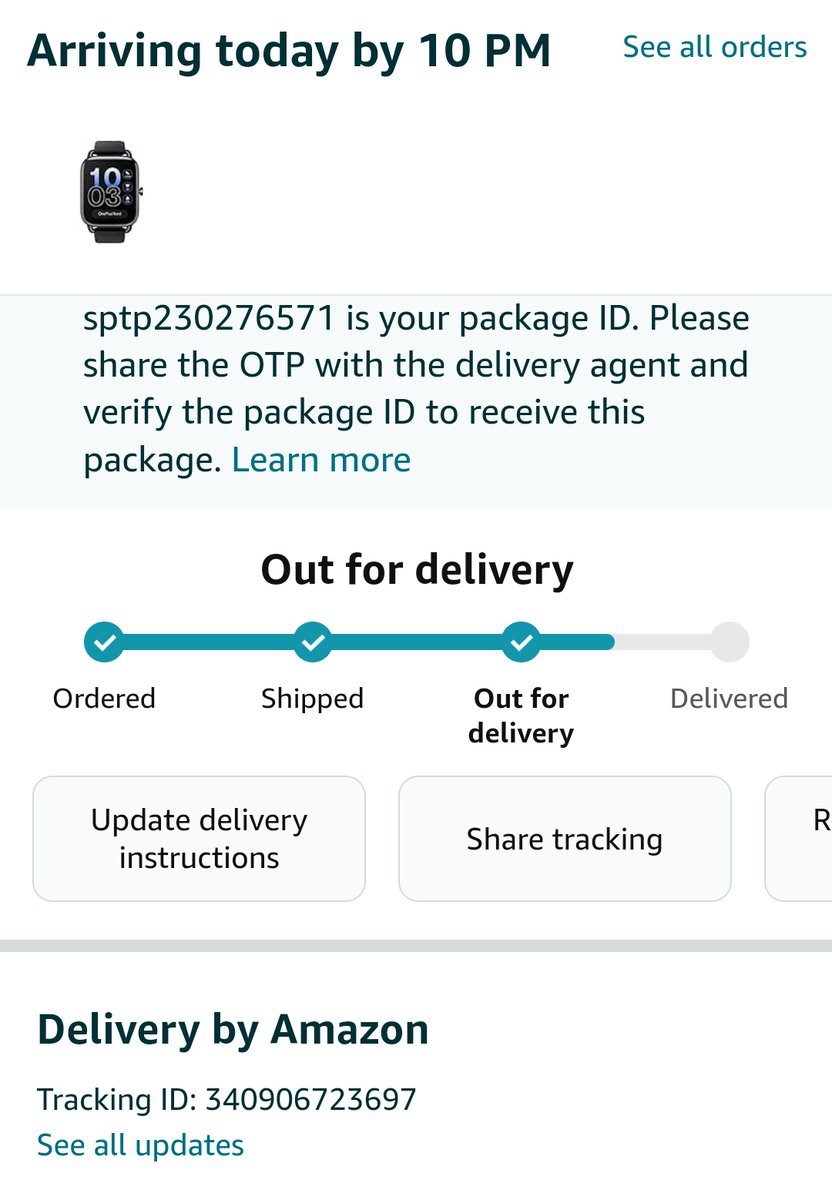 @amazonIN Yesterday onwards no one contact me for delivery.? No customer support, no on time delivery with amazon #boycottAmazon