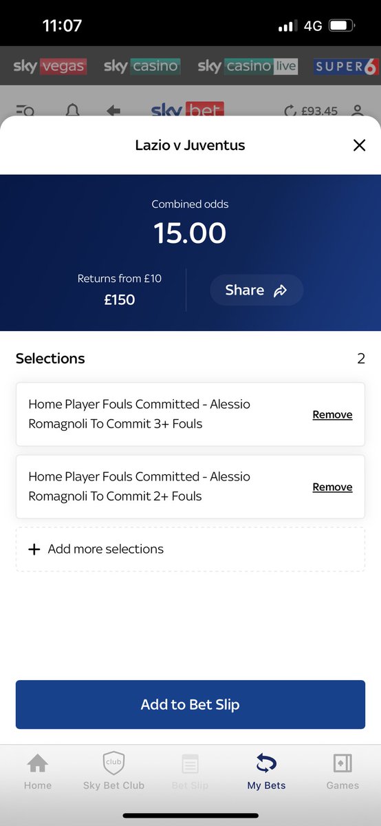 FI_Sh0's tweet photo. @thetipsguide Put it through as a betbuilder for longer odds https://t.co/H8uIMvm4BV