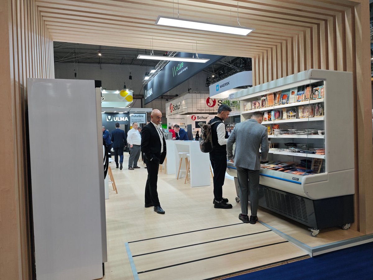 ulmapackaging's tweet photo. ¡Primer día en @SeafoodExpo_GL!
Os esperamos en el stand 3EE601 con lo último en #tecnología de #envasado.
#ULMAPackaging #Seafood2024 #Pescado #Marisco https://t.co/1jKNxZ4UlD