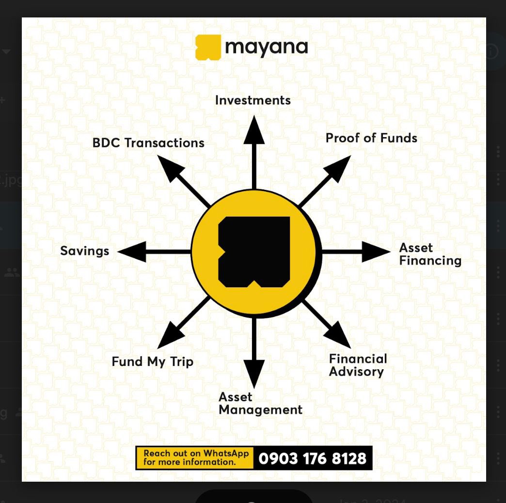 mayanahq's tweet photo. Your growth partner is here!📈

 We go beyond just capital. Swipe to see our offerings and how we can help you succeed in any of your ventures.

Send a DM on WhatsApp to learn more. https://t.co/MyM9aCBlhu