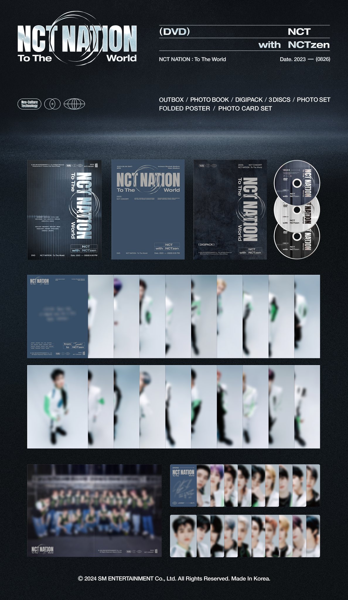 ミュージック NCT NATION SMTOWN CODE NCT NATION TO THE WORLD IN INCHEON (SMTOWN CODE)