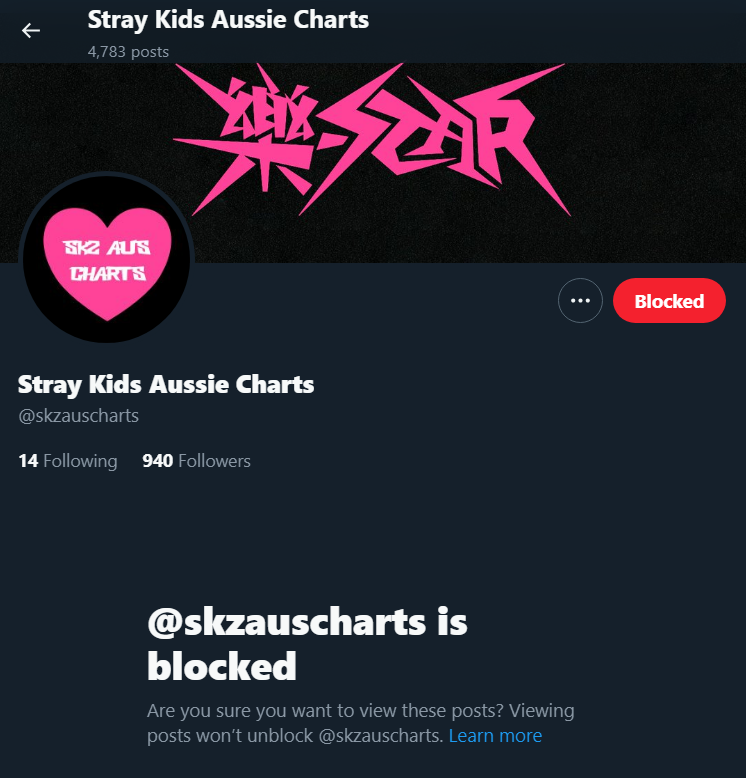 A SKZ fanbase promoting P!RACY. Eww.