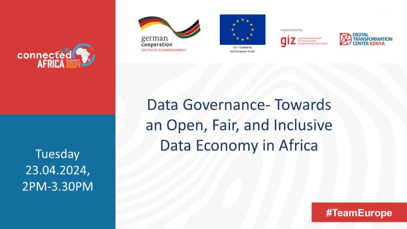 Join us at #CAS2024 for a session after lunch, on the drive towards creating a data economy for all.