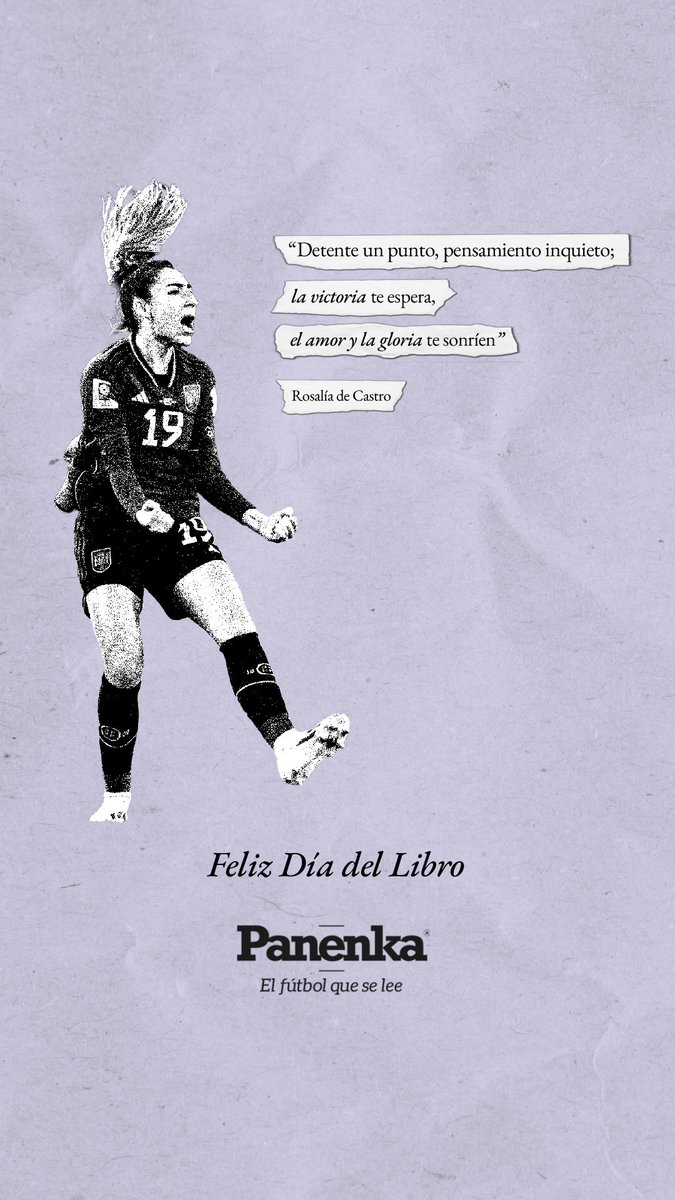 RevistaPanenka's tweet photo. 📖 🌹 No hay nada como el día de Sant Jordi. ¡Feliz Día del Libro bigotud@s!

🙌 ¡Regalad cultura futbolística! https://t.co/e3JaUUwqOS