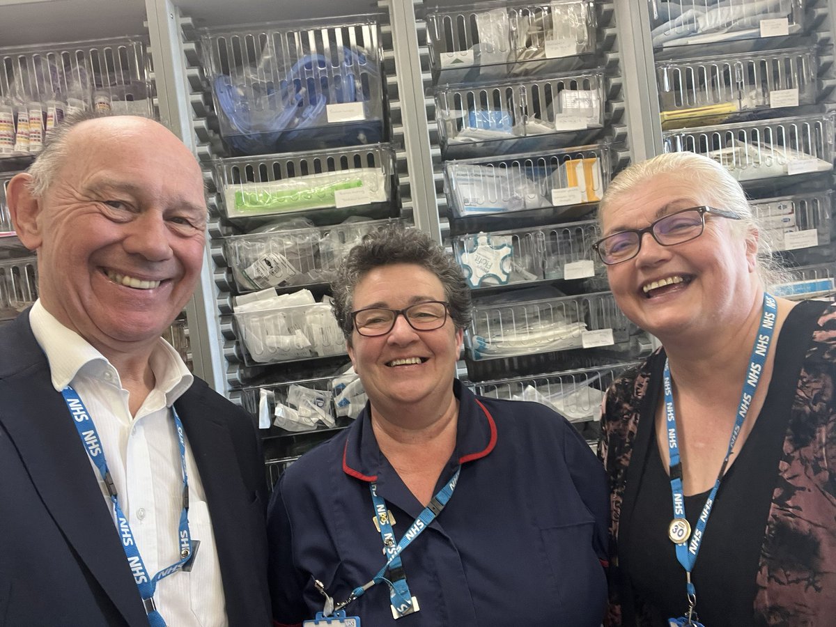 I do love a well organised store cupboard! Just one example of the great attention to detail at @WeAreLSCFT Longridge. Fantastic compassionate and professional care. Thank you to Amanda Critchlow and Helen Farmer for my visit and to all of the team 😊