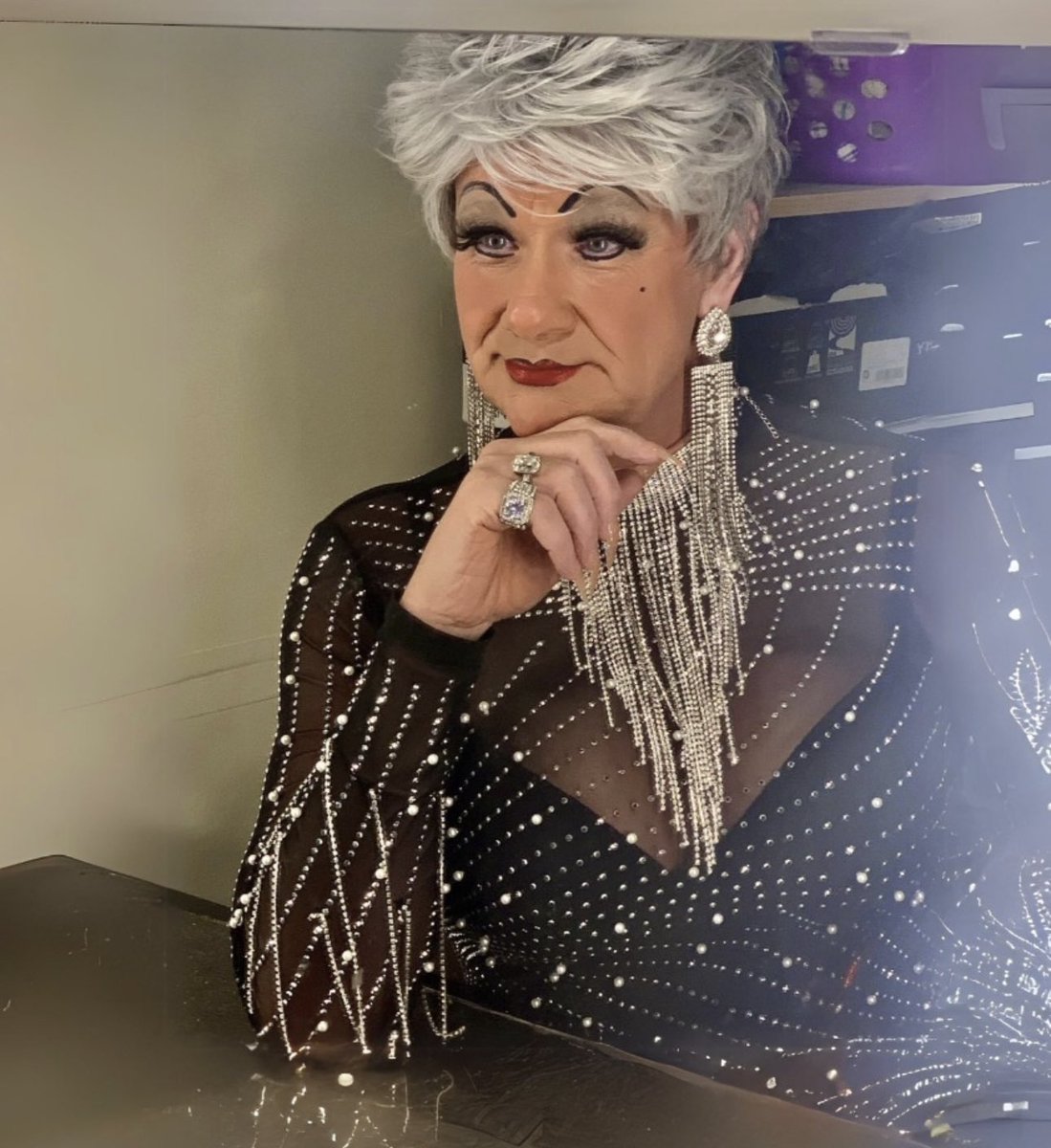 THEVIVIENNEUK's tweet photo. An extremely sad day. One of my drag idols, friend and a legend has sadly left us. I learned so much from you, spoke about you in so many interviews. You made me laugh so much. See you on the other side my love. I’ll bring you a Jagerbomb! 💔 the Amazing….. Miss Jason. https://t.co/rqAkoT1mjD