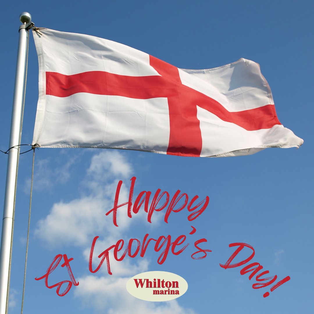 Happy St. George's day! 🏴󠁧󠁢󠁥󠁮󠁧󠁿

#Marina #CanalBoat #Canal #Boat #Narrowboat #Waterways #RealiseYourDream #AdventureBegins