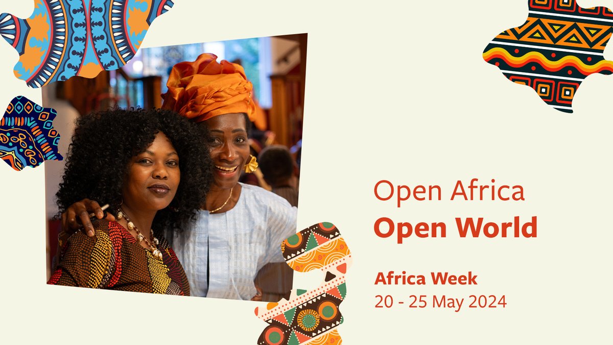 Join us for Africa Week on 20-25 May for a series of events celebrating the strengths, diversity and impact of African scholars, organisations and partnerships🌍 The week aims to foster collaboration, showcase research, and explore opportunities for equitable knowledge exchange.