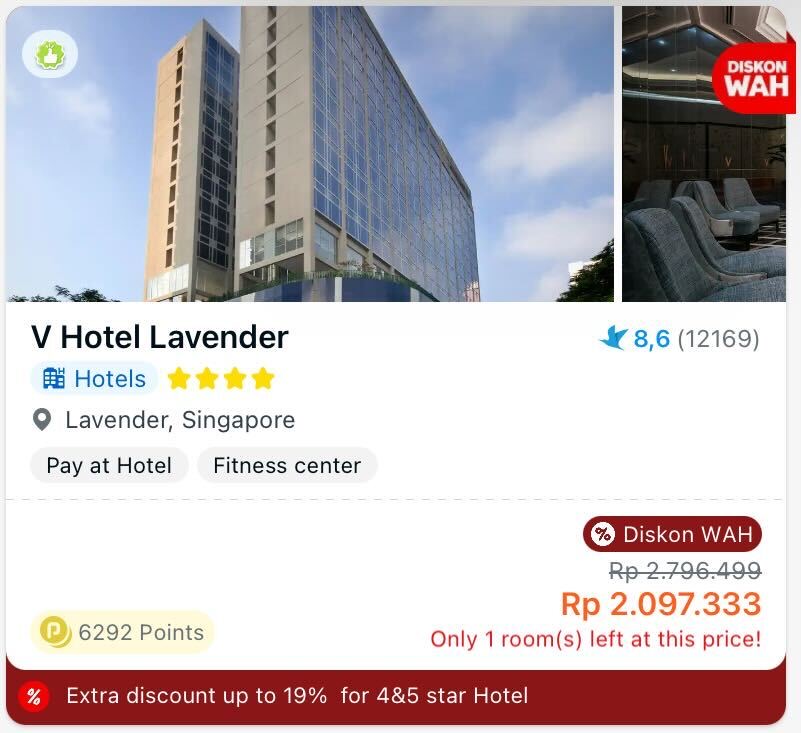 Speechless harga Hotel Mewah ⭐4&5 di Traveloka lagi diskon besar-besaran😱👇🏻 Ambil diskonnya: trv.lk/DiskonWAHotelM…