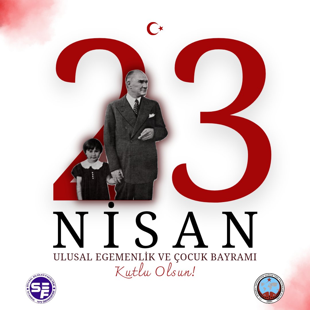 Türkiye Büyük Millet Meclisimizin açılışının 104.Yılı ve 23 Nisan Ulusal Egemenlik ve Çocuk Bayramımız kutlu olsun 🇹🇷 #23NisanKutluOlsun